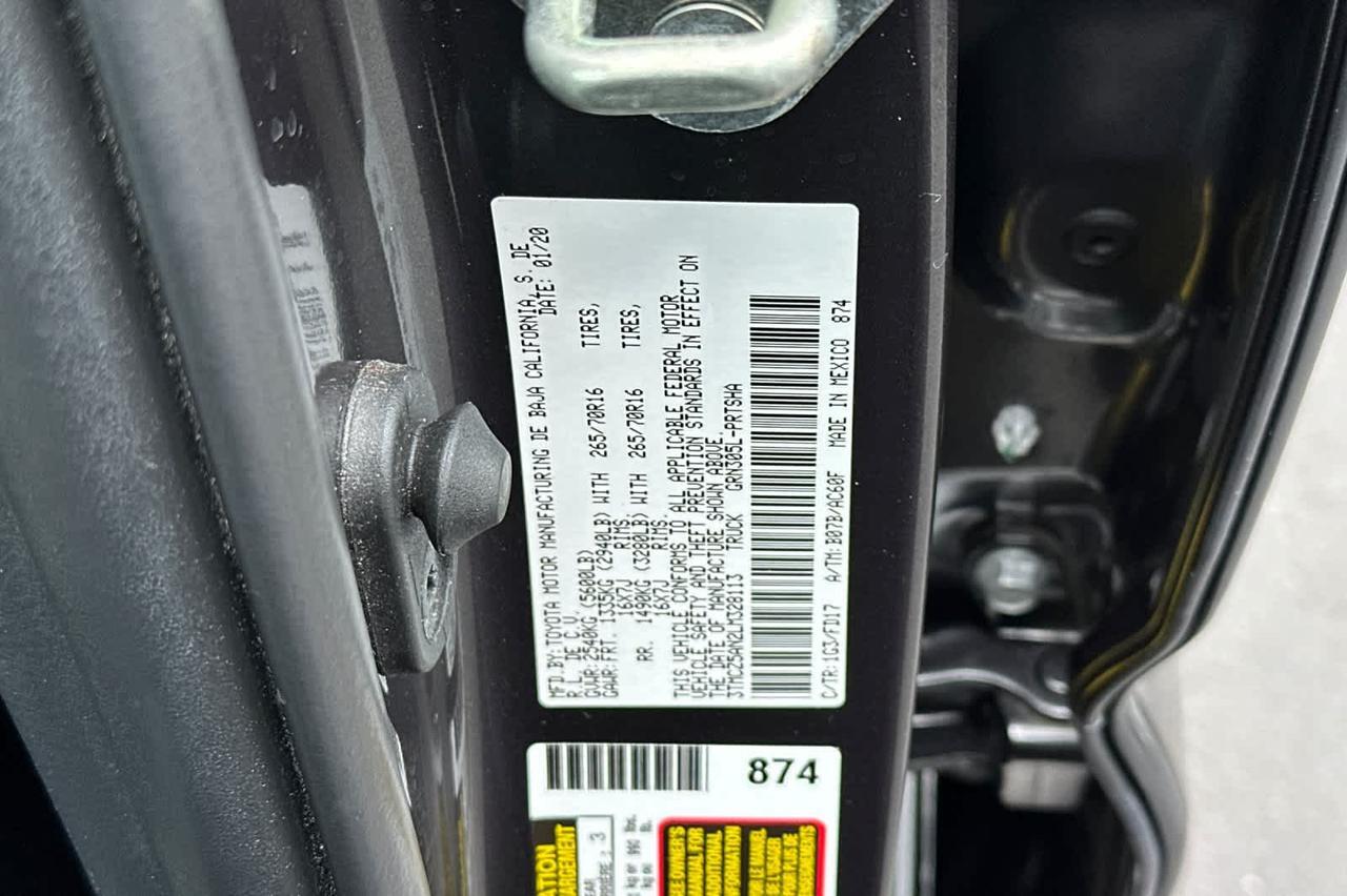 2020 Toyota Tacoma TRD Off Road Roseville CA