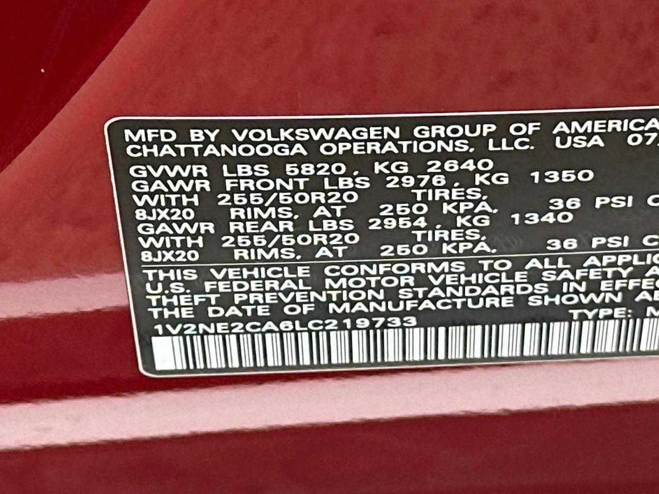 2020 Volkswagen Atlas Cross Sport 3.6L V6 SEL Premium 4Motion Woodbridge VA