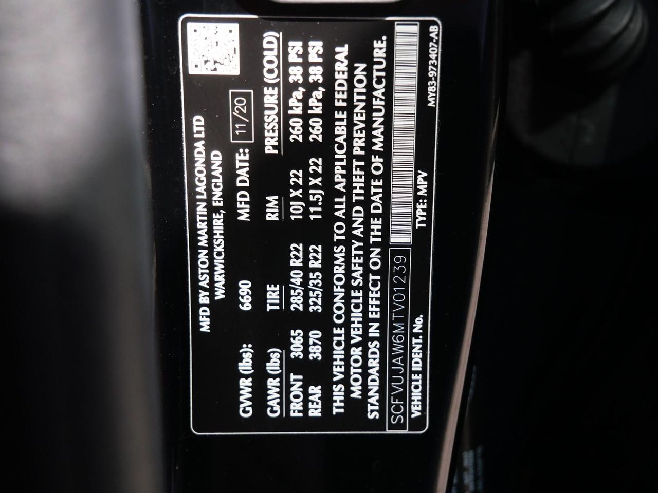 2021 Aston Martin DBX Lawrence KS