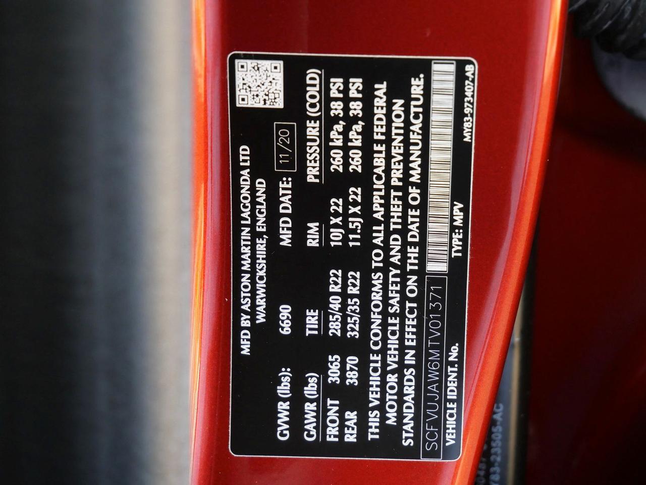 2021 Aston Martin DBX Lawrence KS