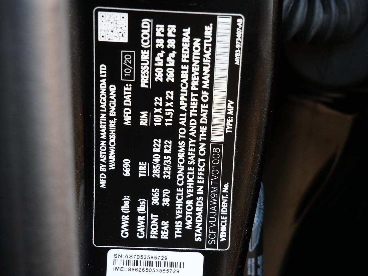 2021 Aston Martin DBX Lawrence KS