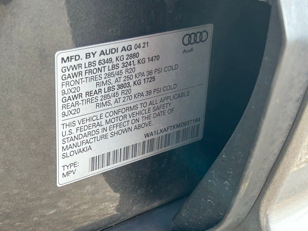 2021 Audi Q7 55 Premium Plus Lakeland FL