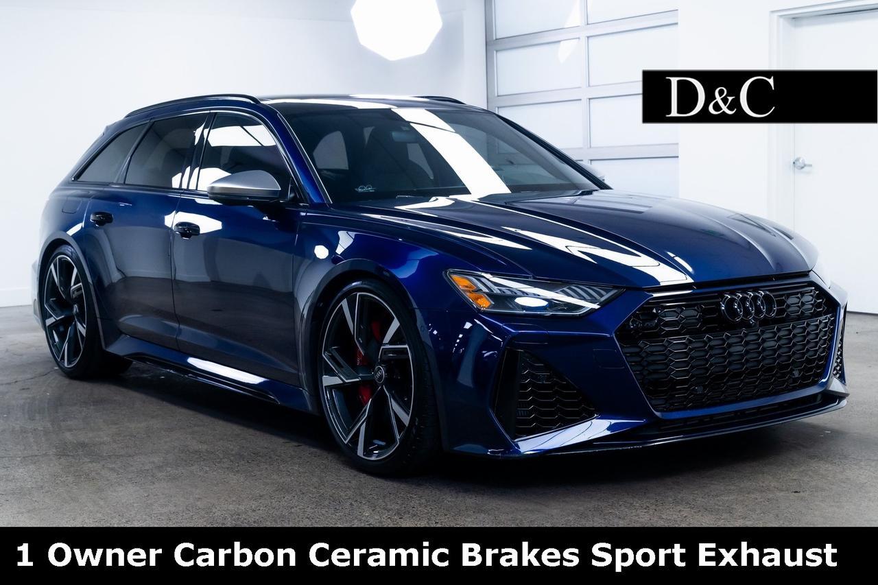 2021 Audi RS 6 4.2 1 Owner Carbon Ceramic Brakes Sport Exhaust Portland OR 2021 Audi RS 6 4.2 1 Owner Carbon Ceramic Brakes Sport Exhaust Portland OR