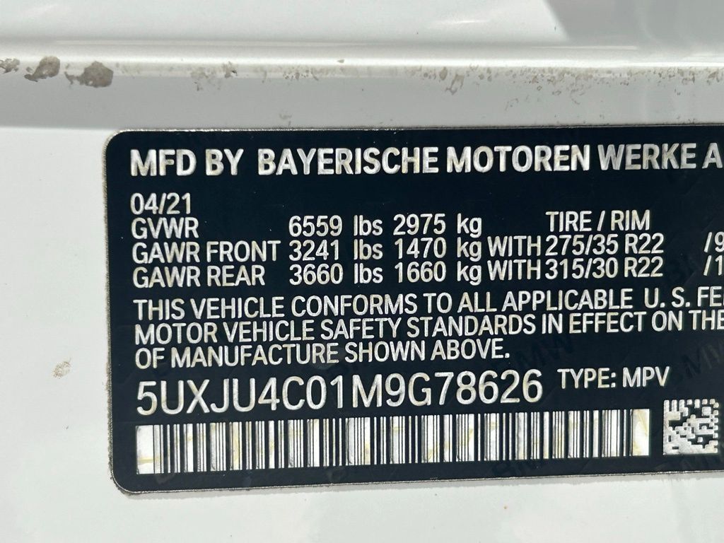2021 BMW X5 M50i Tampa FL