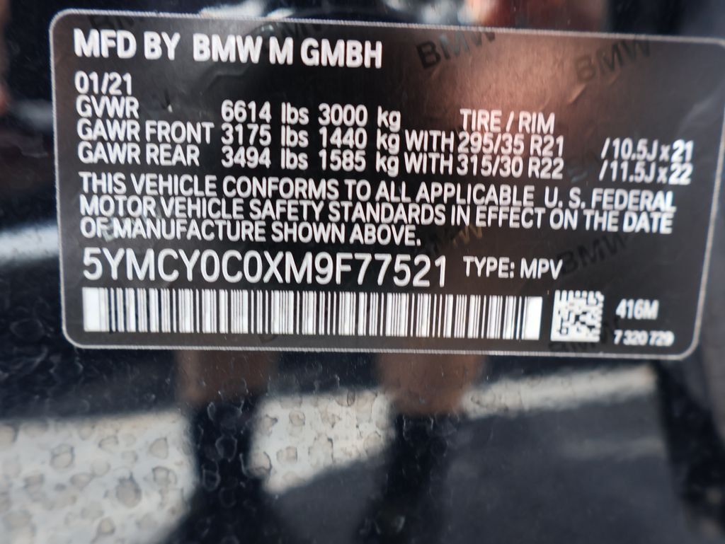 2021 BMW X6 M Competition Package San Clemente CA