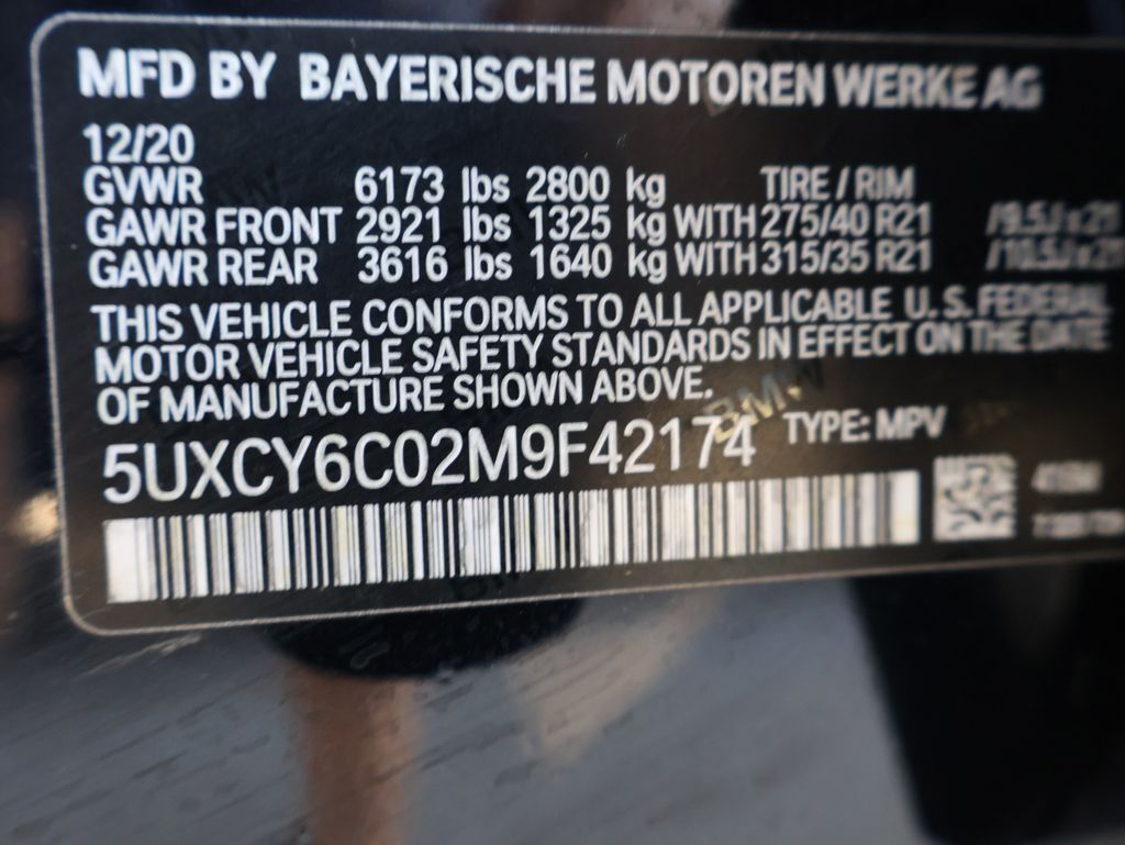 2021 BMW X6 xDrive40i
