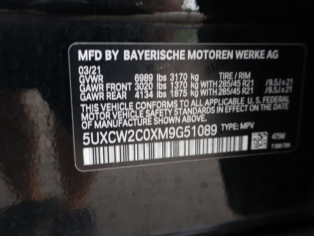 2021 BMW X7 xDrive40i
