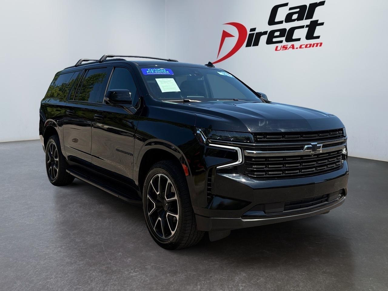 2021 Chevrolet Suburban TS, RST, RUNNING BOARDS, ROOF RACKS, 360 BACKUP CAMERA, BLIND SPOT ALERT, FORWARD COLLISION ALERT, APPLE CARPLAY/ANDROID AUTO, HEATED FRONT & REAR SEATS, BENCH 2ND ROW SEATS, POWER 3RD ROW, PANORAMIC MOONROOF, THIS SUV HAS ALL YOU NEED! Virginia Beach VA 2021 Chevrolet Suburban TS, RST, RUNNING BOARDS, ROOF RACKS, 360 BACKUP CAMERA, BLIND SPOT ALERT, FORWARD COLLISION ALERT, APPLE CARPLAY/ANDROID AUTO, HEATED FRONT & REAR SEATS, BENCH 2ND ROW SEATS, POWER 3RD ROW, PANORAMIC MOONROOF, THIS SUV HAS ALL YOU NEED! Virginia Beach VA