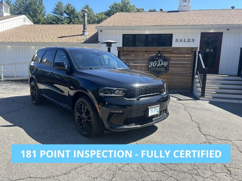 2021 Dodge Durango GT - LEATHER - SUNROOF- NAVIGATION Whitinsville MA 2021 Dodge Durango GT - LEATHER - SUNROOF- NAVIGATION Whitinsville MA