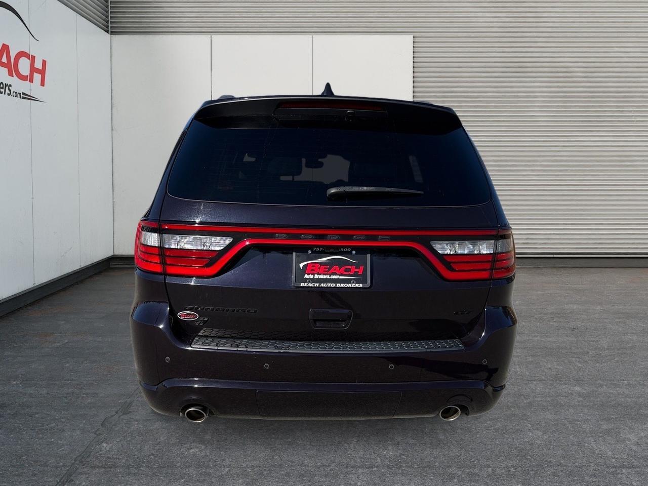 2021 Dodge Durango GT Plus, HEATED FRONT AND REAR SEATS, HEATED STEERING WHEEL, APPLE CARPLAY/ANDROID AUTO, SUNROOF, UNIVERSAL GARAGE DOOR OPENER, REMOTE START, NAVIGATION, POWER LIFTGATE, BACKUP CAMERA, TOW PACKAGE, ONLY 1 OWNER! Norfolk VA 2021 Dodge Durango GT Plus, HEATED FRONT AND REAR SEATS, HEATED STEERING WHEEL, APPLE CARPLAY/ANDROID AUTO, SUNROOF, UNIVERSAL GARAGE DOOR OPENER, REMOTE START, NAVIGATION, POWER LIFTGATE, BACKUP CAMERA, TOW PACKAGE, ONLY 1 OWNER! Norfolk VA