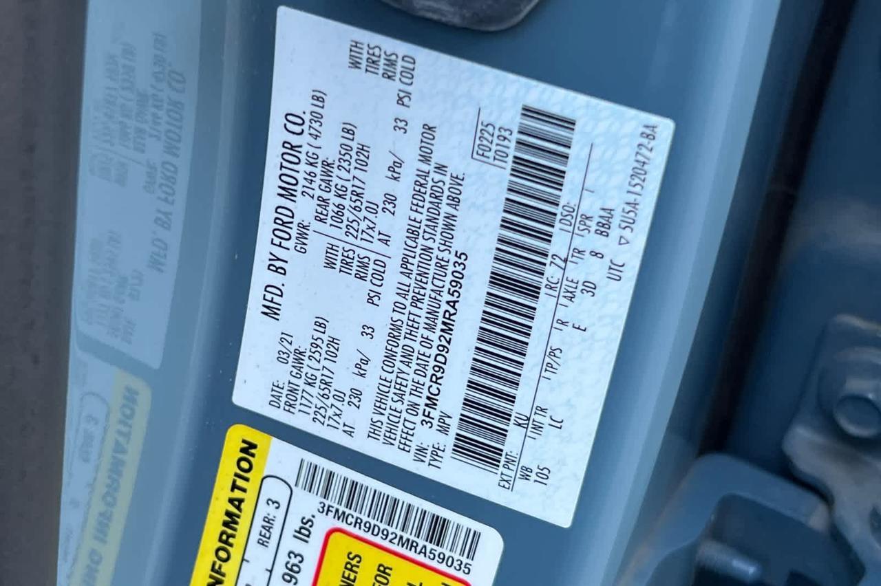 2021 Ford Bronco Sport Badlands Roseville CA