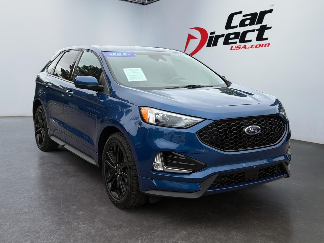 2021 Ford Edge ST-Line, POWER LIFTGATE, AUTO START/STOP, PUSH BUTTON START, WIRELESS CHARGING PAD, BACKUP CAMERA WITH PARKING SENSORS, HEATED SEATS, SYNC BLUETOOTH, LOW MILES, ONLY 1 OWNER, TAKE A RIDE ON THE EDGE! Virginia Beach VA 2021 Ford Edge ST-Line, POWER LIFTGATE, AUTO START/STOP, PUSH BUTTON START, WIRELESS CHARGING PAD, BACKUP CAMERA WITH PARKING SENSORS, HEATED SEATS, SYNC BLUETOOTH, LOW MILES, ONLY 1 OWNER, TAKE A RIDE ON THE EDGE! Virginia Beach VA
