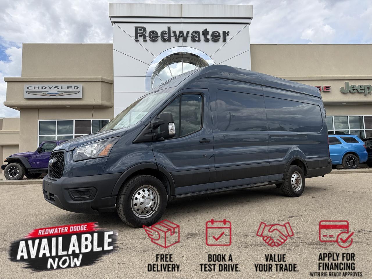 2021 Ford Transit Cargo Van T250 AWD | Low KMs | 148IN EL High Roof | V6 | Keyless Entry | Backup Camera | Bluetooth Redwater AB 2021 Ford Transit Cargo Van T250 AWD | Low KMs | 148IN EL High Roof | V6 | Keyless Entry | Backup Camera | Bluetooth Redwater AB