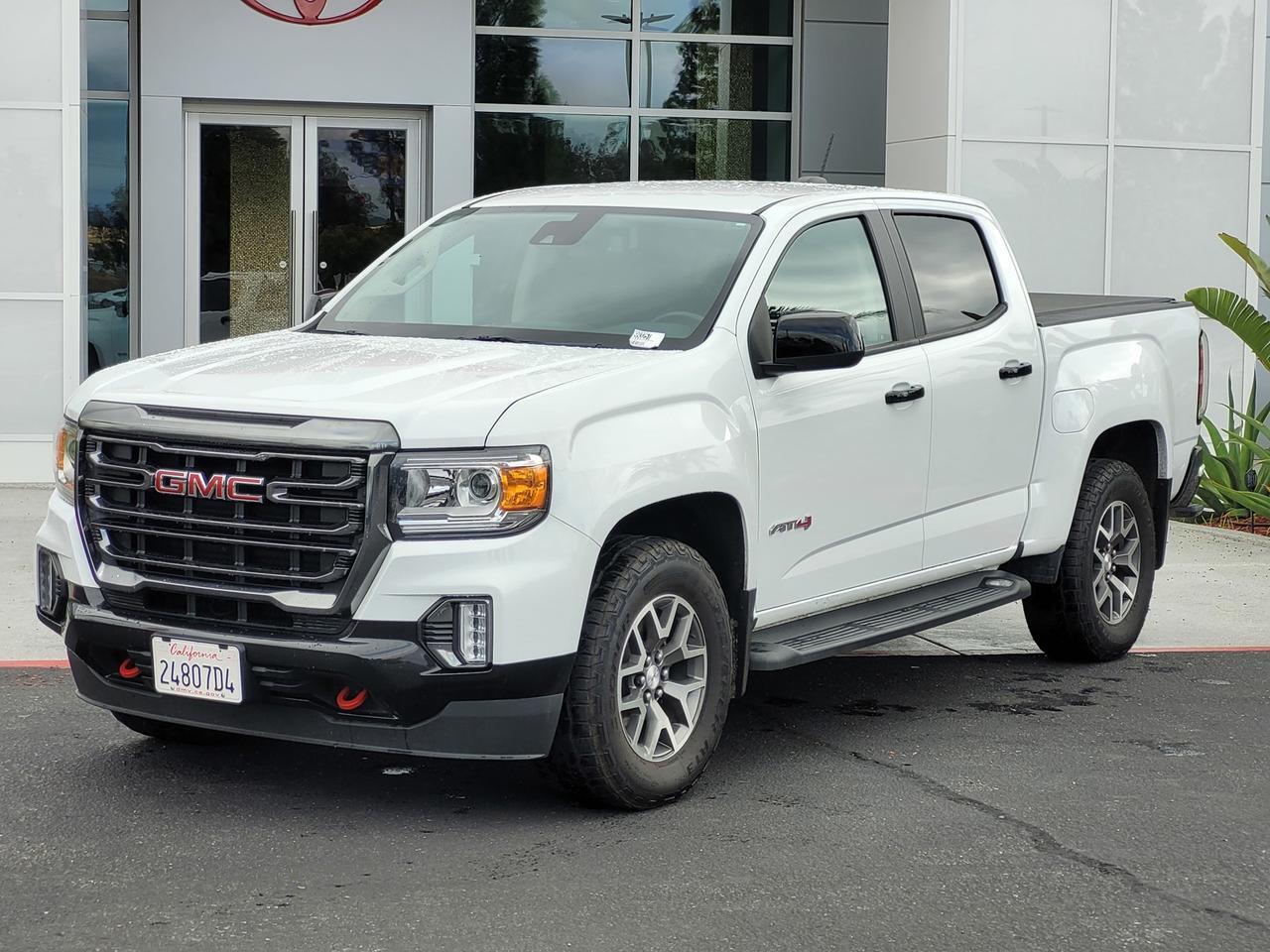 2021 GMC CANYON CREW CAB V6 4WD AT4 w/Leather Vacaville CA 2021 GMC CANYON CREW CAB V6 4WD AT4 w/Leather Vacaville CA
