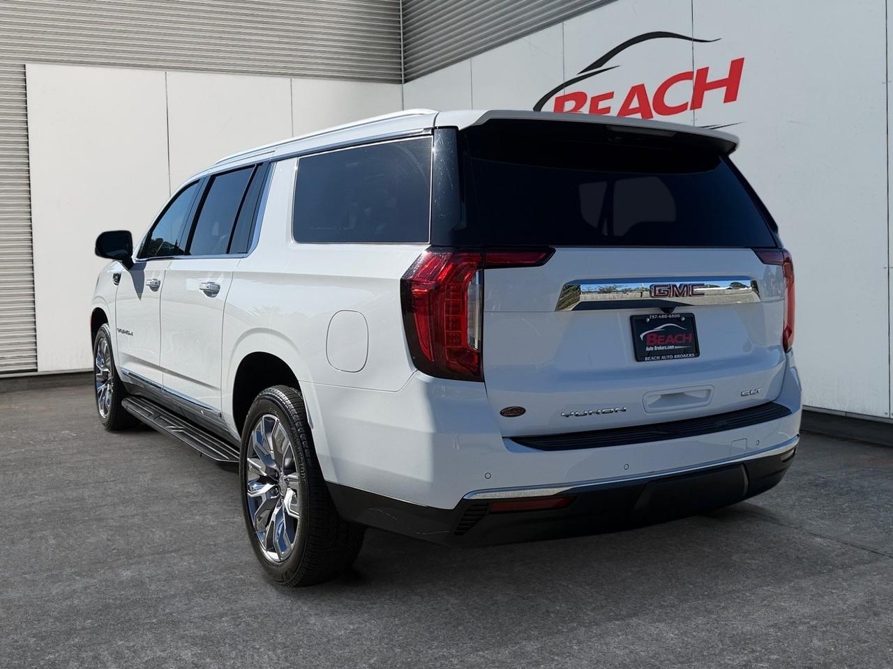 2021 GMC Yukon XL SLT, ONLY 1 OWNER, HEATED STEERING WHEEL, HEATED AND VENTILATED SEATS, HEATED 2ND ROW, BOSE SOUND SYSTEM, APPLE CARPLAY/ANDROID AUTO, UNIVERSAL GARAGE DOOR OPENER, RUNNING BOARDS, BACKUP CAMERA, MOONROOF, WHERE LUXURY MEETS CAPABILITY! Norfolk VA 2021 GMC Yukon XL SLT, ONLY 1 OWNER, HEATED STEERING WHEEL, HEATED AND VENTILATED SEATS, HEATED 2ND ROW, BOSE SOUND SYSTEM, APPLE CARPLAY/ANDROID AUTO, UNIVERSAL GARAGE DOOR OPENER, RUNNING BOARDS, BACKUP CAMERA, MOONROOF, WHERE LUXURY MEETS CAPABILITY! Norfolk VA