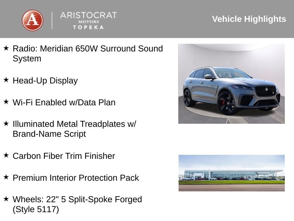 2021 Jaguar F-PACE SVR