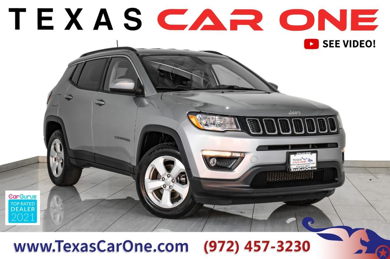 2021 Jeep Compass LATITUDE 4WD AUTOMATIC LEATHER/CLOTH SEATS REAR CAMERA KEYLESS START BLUETOOTH Carrollton TX 2021 Jeep Compass LATITUDE 4WD AUTOMATIC LEATHER/CLOTH SEATS REAR CAMERA KEYLESS START BLUETOOTH Carrollton TX