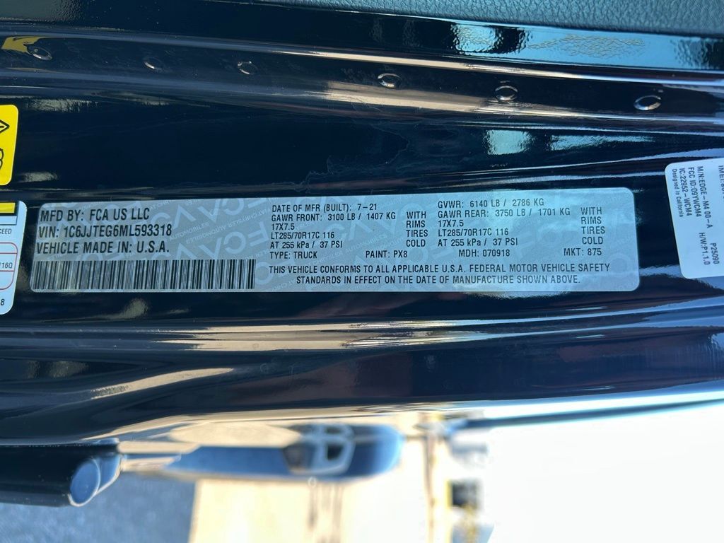 2021 Jeep Gladiator Mojave Lakeland FL