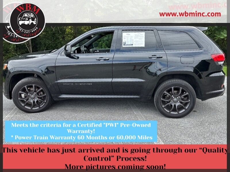 2021 Jeep Grand Cherokee High Altitude 4WD w/ Quick Order Package 2BS High Altitude 2021 Jeep Grand Cherokee High Altitude 4WD w/ Quick Order Package 2BS High Altitude