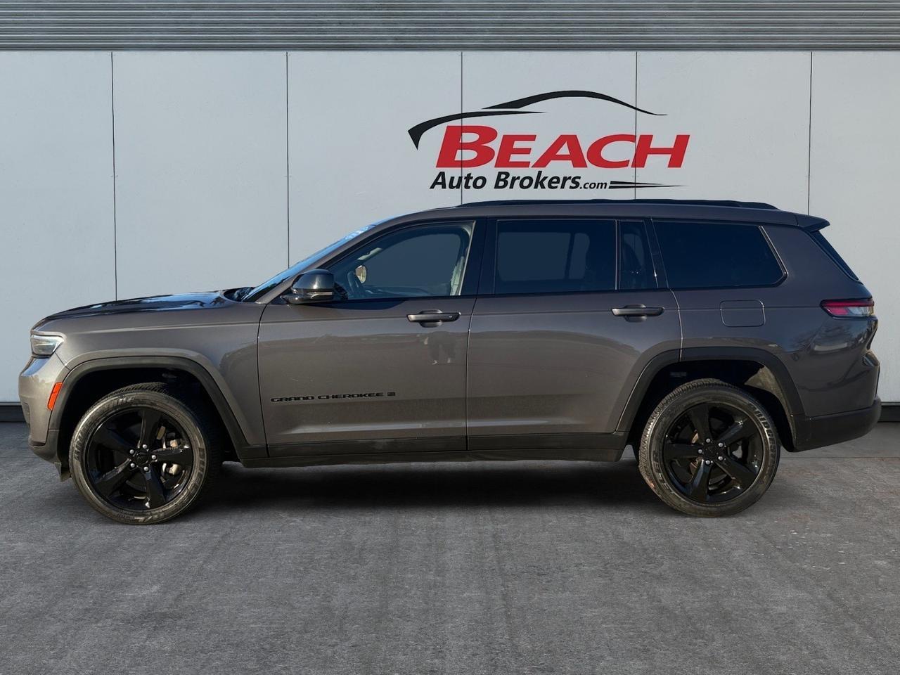 2021 Jeep Grand Cherokee L Altitude, HEATED SEATS, HEATED STEERING WHEEL, CAPTAINS CHAIRS, 3RD ROW, APPLE CARPLAY/ANDROID AUTO, POWER AND HEATED MIRRORS, BACKUP CAMERA, REMOTE START, POWER LIFTGATE, ROOF RACKS, MAKE THIS JEEP GRAND CHEROKEE YOURS TODAY! Norfolk VA 2021 Jeep Grand Cherokee L Altitude, HEATED SEATS, HEATED STEERING WHEEL, CAPTAINS CHAIRS, 3RD ROW, APPLE CARPLAY/ANDROID AUTO, POWER AND HEATED MIRRORS, BACKUP CAMERA, REMOTE START, POWER LIFTGATE, ROOF RACKS, MAKE THIS JEEP GRAND CHEROKEE YOURS TODAY! Norfolk VA