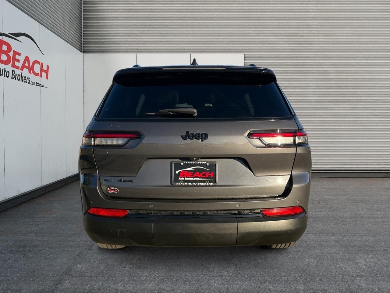 2021 Jeep Grand Cherokee L Altitude, HEATED SEATS, HEATED STEERING WHEEL, CAPTAINS CHAIRS, 3RD ROW, APPLE CARPLAY/ANDROID AUTO, POWER AND HEATED MIRRORS, BACKUP CAMERA, REMOTE START, POWER LIFTGATE, ROOF RACKS, MAKE THIS JEEP GRAND CHEROKEE YOURS TODAY! Norfolk VA 2021 Jeep Grand Cherokee L Altitude, HEATED SEATS, HEATED STEERING WHEEL, CAPTAINS CHAIRS, 3RD ROW, APPLE CARPLAY/ANDROID AUTO, POWER AND HEATED MIRRORS, BACKUP CAMERA, REMOTE START, POWER LIFTGATE, ROOF RACKS, MAKE THIS JEEP GRAND CHEROKEE YOURS TODAY! Norfolk VA