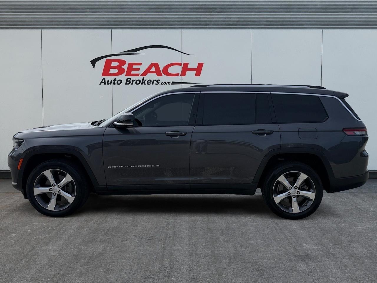 2021 Jeep Grand Cherokee L Limited, HEATED SEATS, MOONROOF, APPLE CARPLAY/ANDROID AUTO, 3RD ROW, ALPINE SPEAKERS, UNIVERSAL GARAGE DOOR OPENER, TOW PACKAGE, POWER/HEATED MIRRORS, REMOTE START, CLEAN CARFAX! Norfolk VA 2021 Jeep Grand Cherokee L Limited, HEATED SEATS, MOONROOF, APPLE CARPLAY/ANDROID AUTO, 3RD ROW, ALPINE SPEAKERS, UNIVERSAL GARAGE DOOR OPENER, TOW PACKAGE, POWER/HEATED MIRRORS, REMOTE START, CLEAN CARFAX! Norfolk VA