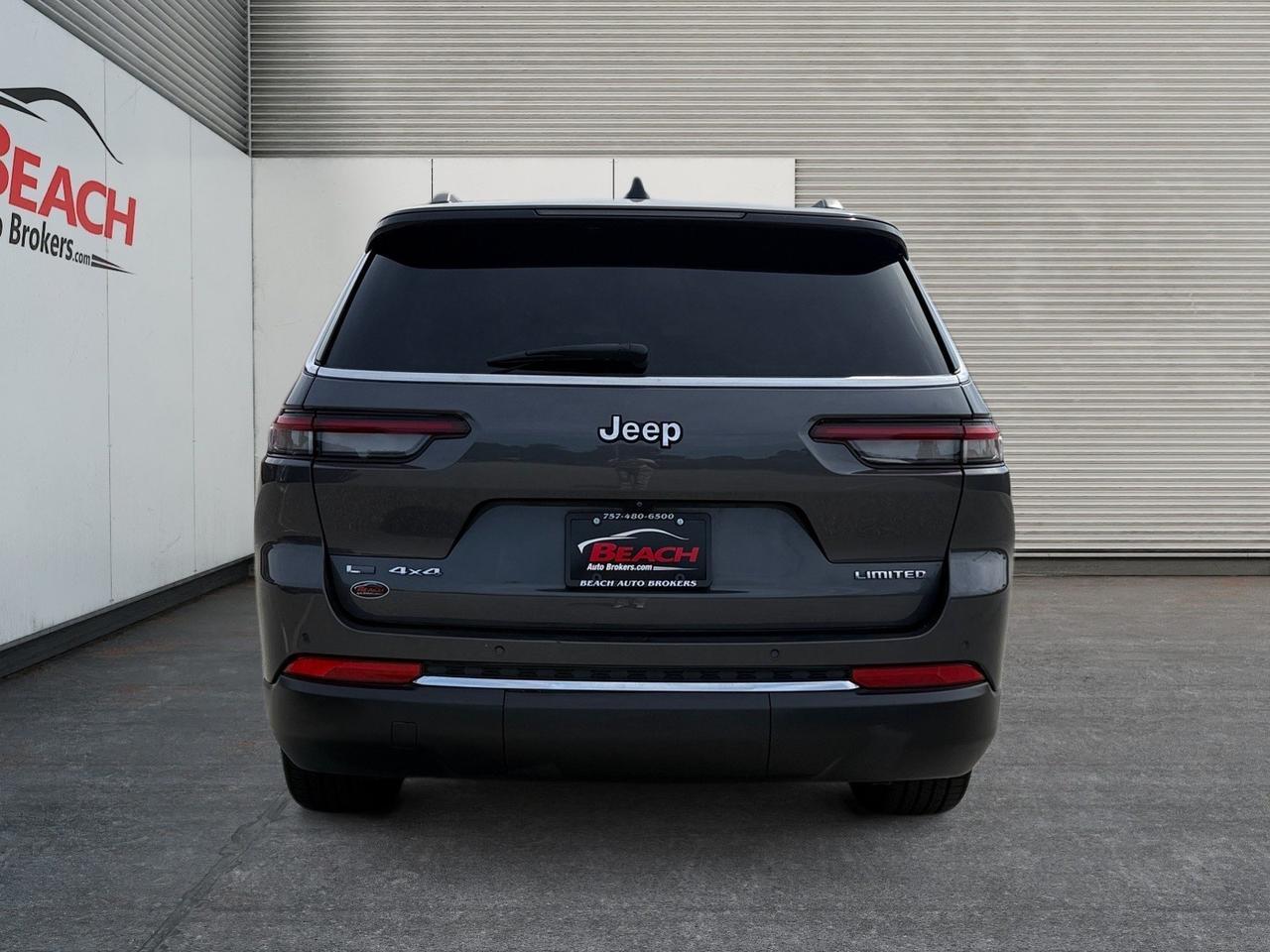2021 Jeep Grand Cherokee L Limited, HEATED SEATS, MOONROOF, APPLE CARPLAY/ANDROID AUTO, 3RD ROW, ALPINE SPEAKERS, UNIVERSAL GARAGE DOOR OPENER, TOW PACKAGE, POWER/HEATED MIRRORS, REMOTE START, CLEAN CARFAX! Norfolk VA 2021 Jeep Grand Cherokee L Limited, HEATED SEATS, MOONROOF, APPLE CARPLAY/ANDROID AUTO, 3RD ROW, ALPINE SPEAKERS, UNIVERSAL GARAGE DOOR OPENER, TOW PACKAGE, POWER/HEATED MIRRORS, REMOTE START, CLEAN CARFAX! Norfolk VA