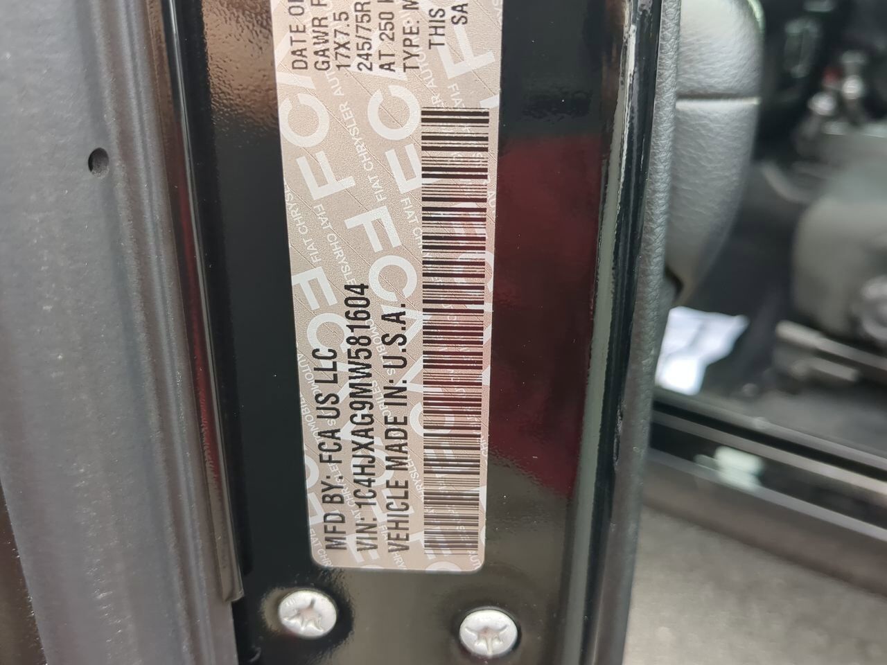 2021 Jeep Wrangler Sport Appleton WI