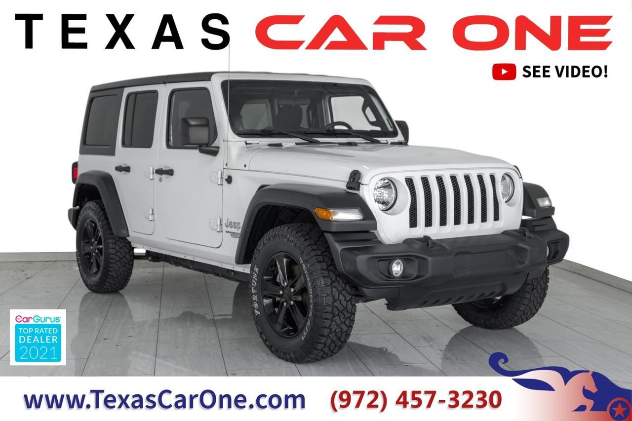 2021 Jeep Wrangler UNLIMITED SPORT 4WD AUTOMATIC HARD TOP CONVERTIBLE REAR CAMERA K Carrollton TX 2021 Jeep Wrangler UNLIMITED SPORT 4WD AUTOMATIC HARD TOP CONVERTIBLE REAR CAMERA K Carrollton TX