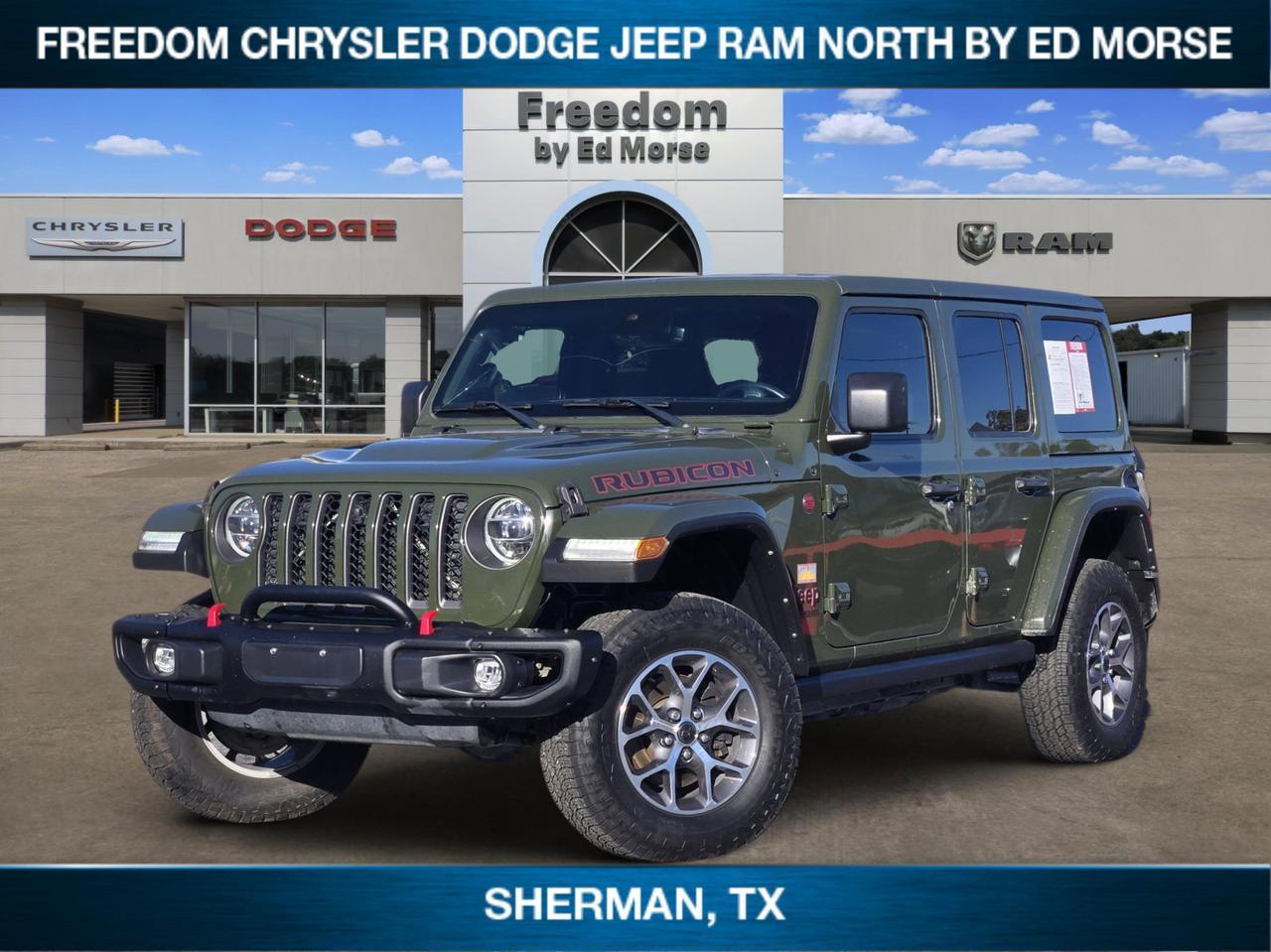 2021 Jeep Wrangler Unlimited Rubicon Sherman TX