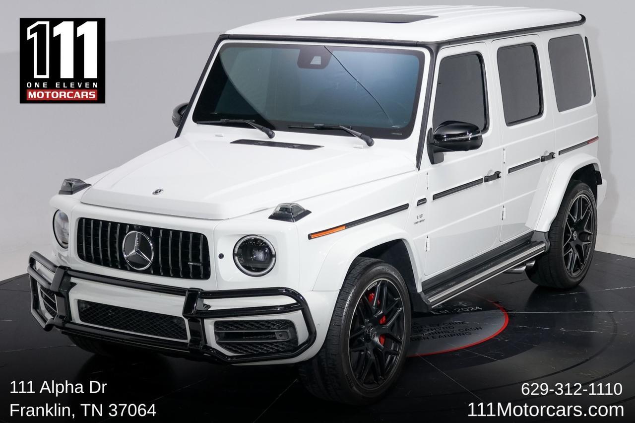 2021 Mercedes-Benz G-Class AMG G 63 w/ Night Package & Manufaktur Interior 2021 Mercedes-Benz G-Class AMG G 63 w/ Night Package & Manufaktur Interior