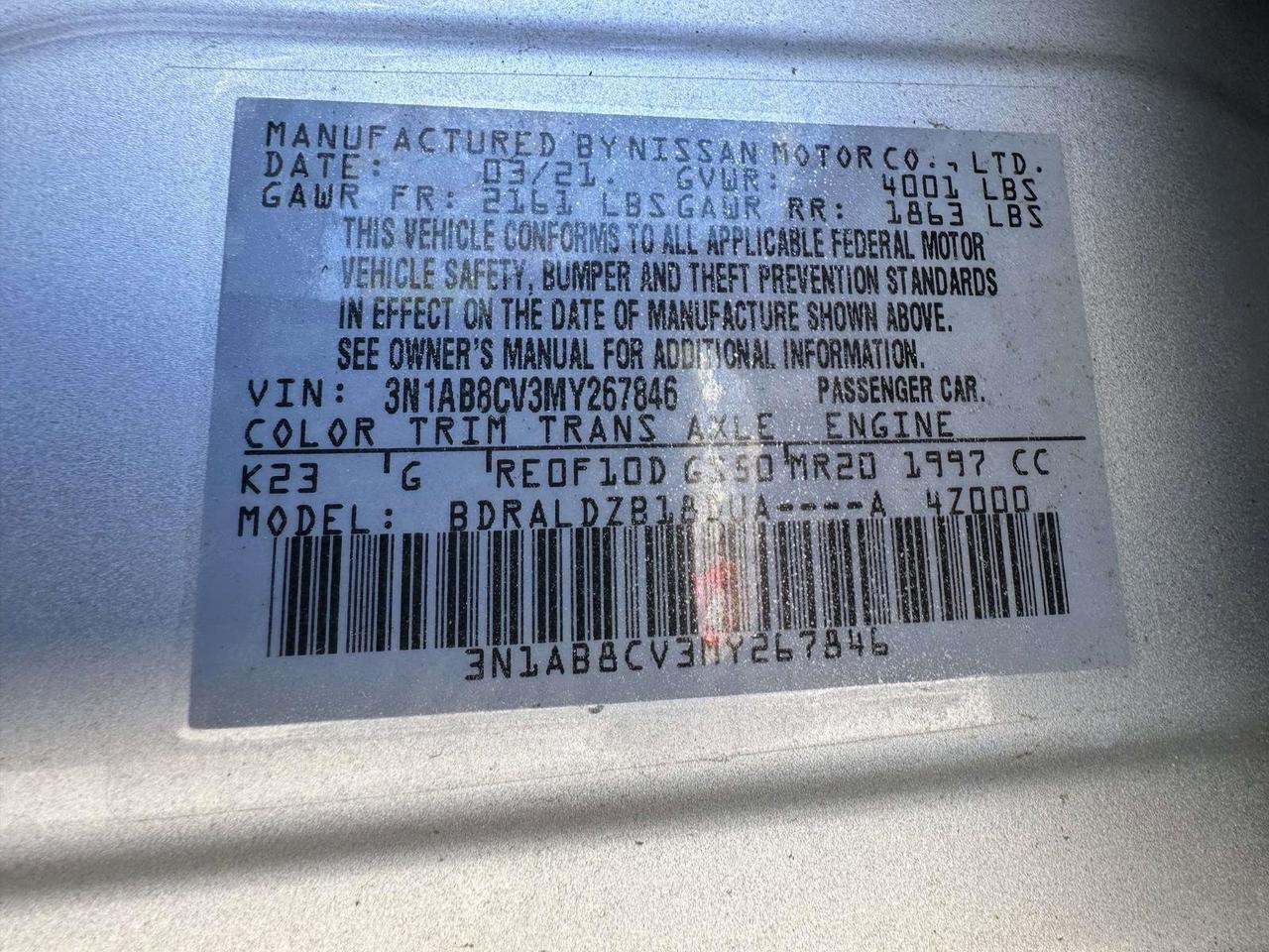 2021 Nissan Sentra SV San Clemente CA