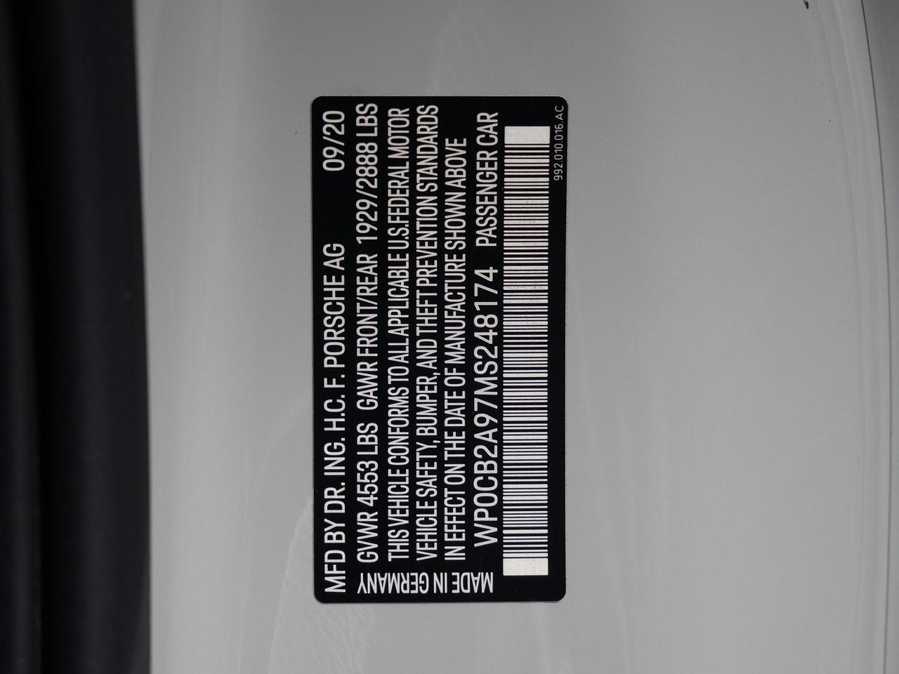 2021 Porsche 911 Carrera 4S Carrera 4S Lawrence KS