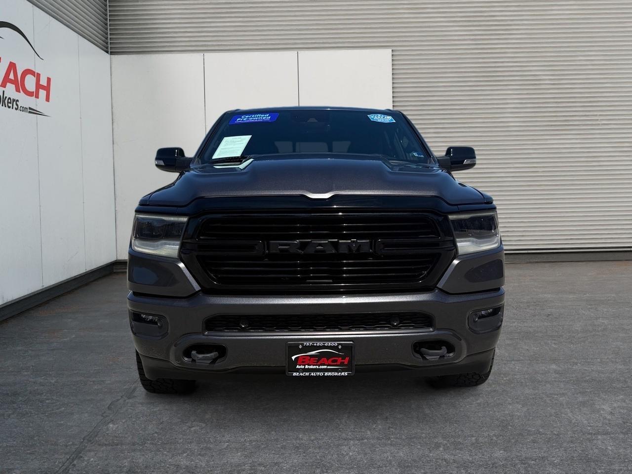 2021 Ram 1500 Laramie, RAM BOXES, APPLE CARPLAY/ANDROID AUTO, HEATED/VENTILATED SEATS, HEATED STEERING WHEEL, HEATED REAR SEATS, BACKUP CAMERA, TOW HOOKS, TOW PACKAGE, BED LINER, POWER SLIDING REAR WINDOW, RAMBOXES, RUNNING BOARDS, POWER FOLDING MIRRORS, ONLY 1 OW Norfolk VA 2021 Ram 1500 Laramie, RAM BOXES, APPLE CARPLAY/ANDROID AUTO, HEATED/VENTILATED SEATS, HEATED STEERING WHEEL, HEATED REAR SEATS, BACKUP CAMERA, TOW HOOKS, TOW PACKAGE, BED LINER, POWER SLIDING REAR WINDOW, RAMBOXES, RUNNING BOARDS, POWER FOLDING MIRRORS, ONLY 1 OW Norfolk VA