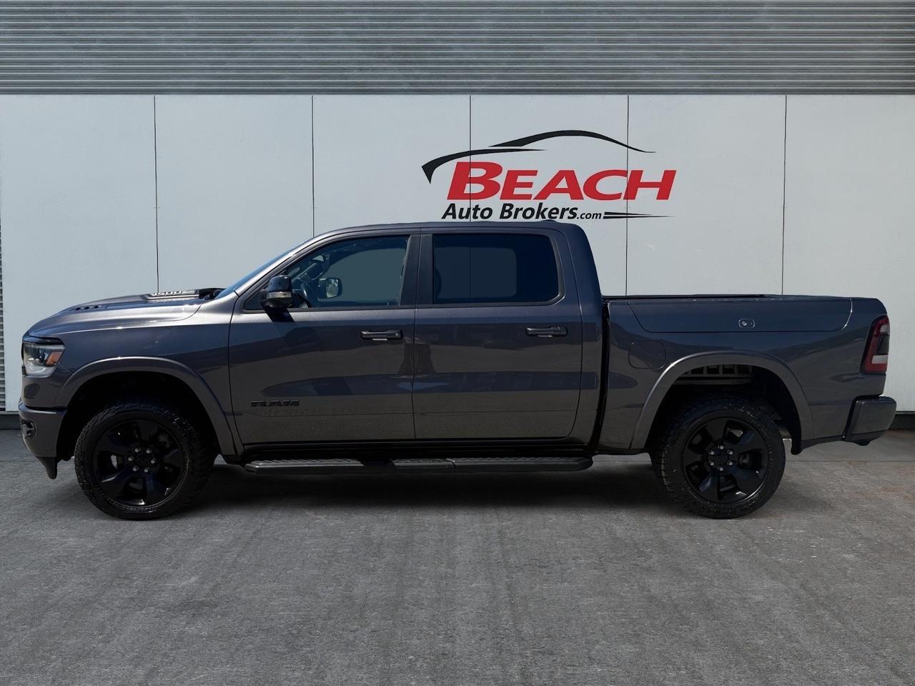 2021 Ram 1500 Laramie, RAM BOXES, APPLE CARPLAY/ANDROID AUTO, HEATED/VENTILATED SEATS, HEATED STEERING WHEEL, HEATED REAR SEATS, BACKUP CAMERA, TOW HOOKS, TOW PACKAGE, BED LINER, POWER SLIDING REAR WINDOW, RAMBOXES, RUNNING BOARDS, POWER FOLDING MIRRORS, ONLY 1 OW Norfolk VA 2021 Ram 1500 Laramie, RAM BOXES, APPLE CARPLAY/ANDROID AUTO, HEATED/VENTILATED SEATS, HEATED STEERING WHEEL, HEATED REAR SEATS, BACKUP CAMERA, TOW HOOKS, TOW PACKAGE, BED LINER, POWER SLIDING REAR WINDOW, RAMBOXES, RUNNING BOARDS, POWER FOLDING MIRRORS, ONLY 1 OW Norfolk VA