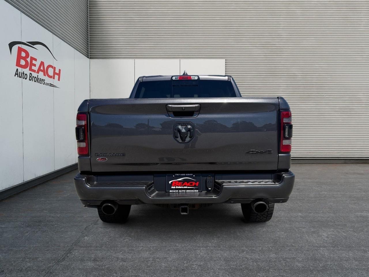 2021 Ram 1500 Laramie, RAM BOXES, APPLE CARPLAY/ANDROID AUTO, HEATED/VENTILATED SEATS, HEATED STEERING WHEEL, HEATED REAR SEATS, BACKUP CAMERA, TOW HOOKS, TOW PACKAGE, BED LINER, POWER SLIDING REAR WINDOW, RAMBOXES, RUNNING BOARDS, POWER FOLDING MIRRORS, ONLY 1 OW Norfolk VA 2021 Ram 1500 Laramie, RAM BOXES, APPLE CARPLAY/ANDROID AUTO, HEATED/VENTILATED SEATS, HEATED STEERING WHEEL, HEATED REAR SEATS, BACKUP CAMERA, TOW HOOKS, TOW PACKAGE, BED LINER, POWER SLIDING REAR WINDOW, RAMBOXES, RUNNING BOARDS, POWER FOLDING MIRRORS, ONLY 1 OW Norfolk VA