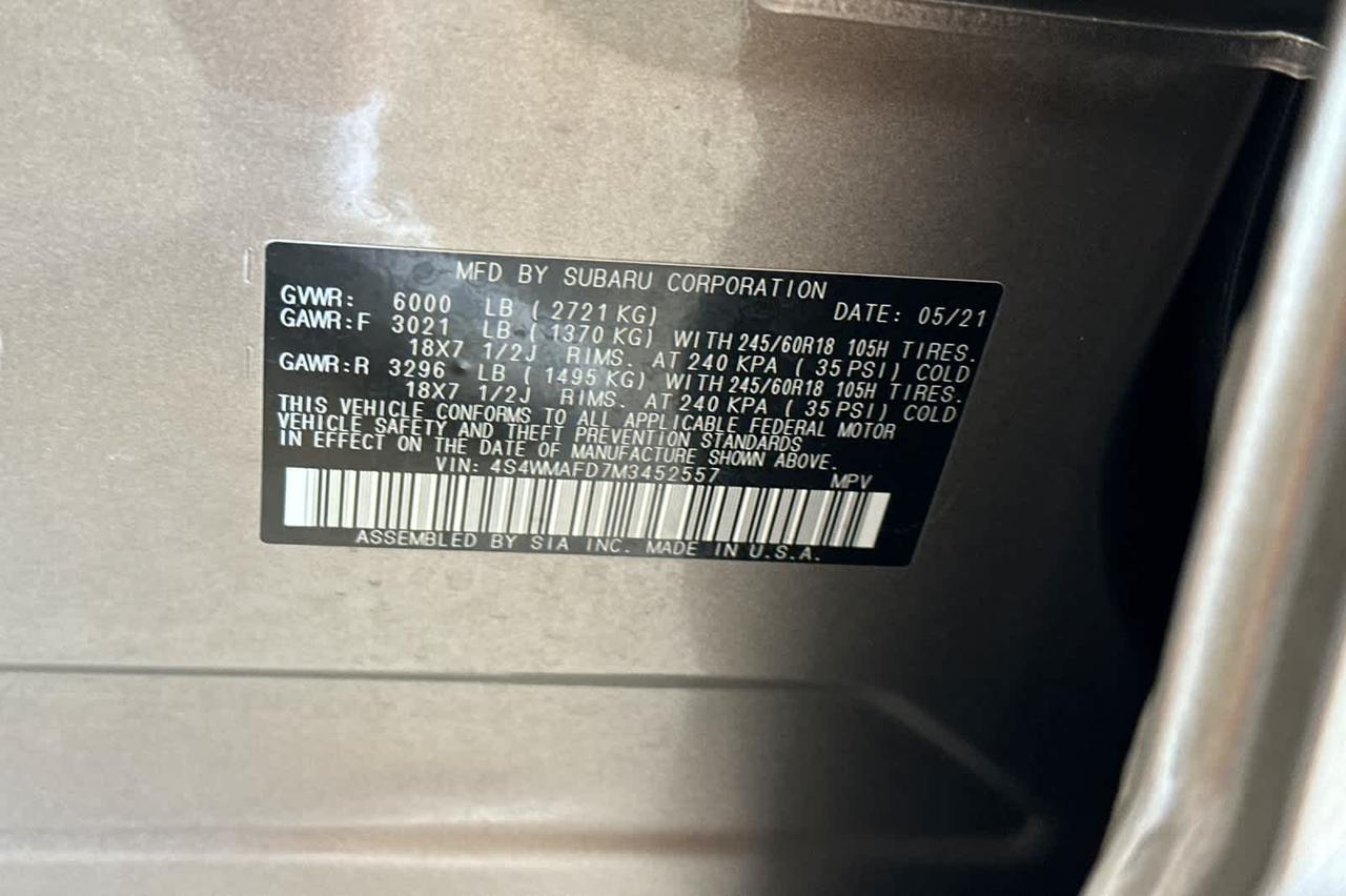 2021 Subaru Ascent Premium Roseville CA
