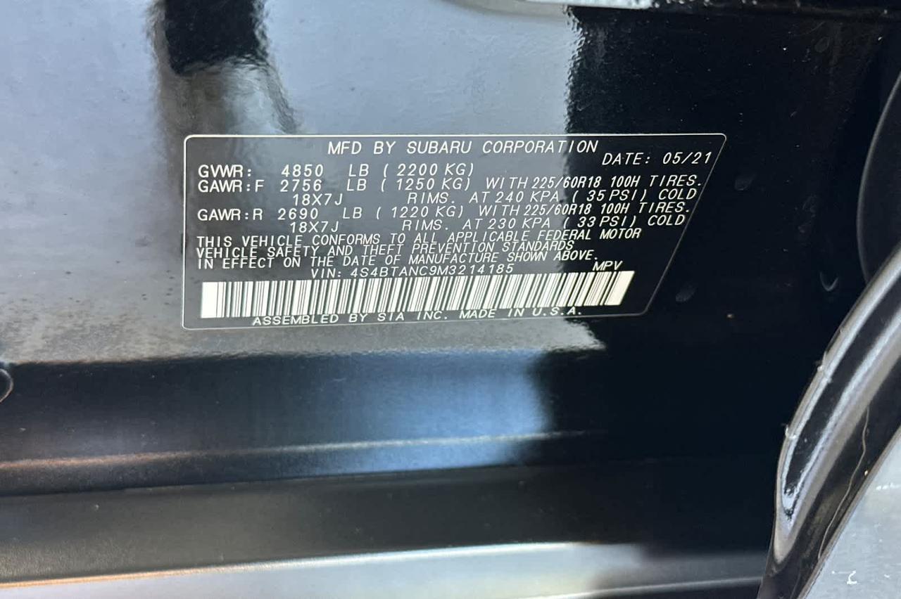 2021 Subaru Outback Limited Roseville CA