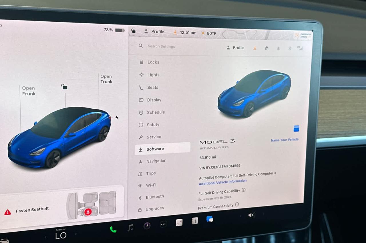 2021 Tesla Model 3 Standard Range Plus Roseville CA