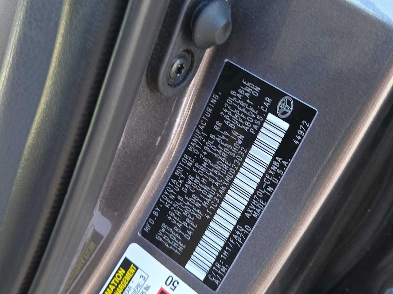2021 Toyota Camry Hybrid LE Irving TX
