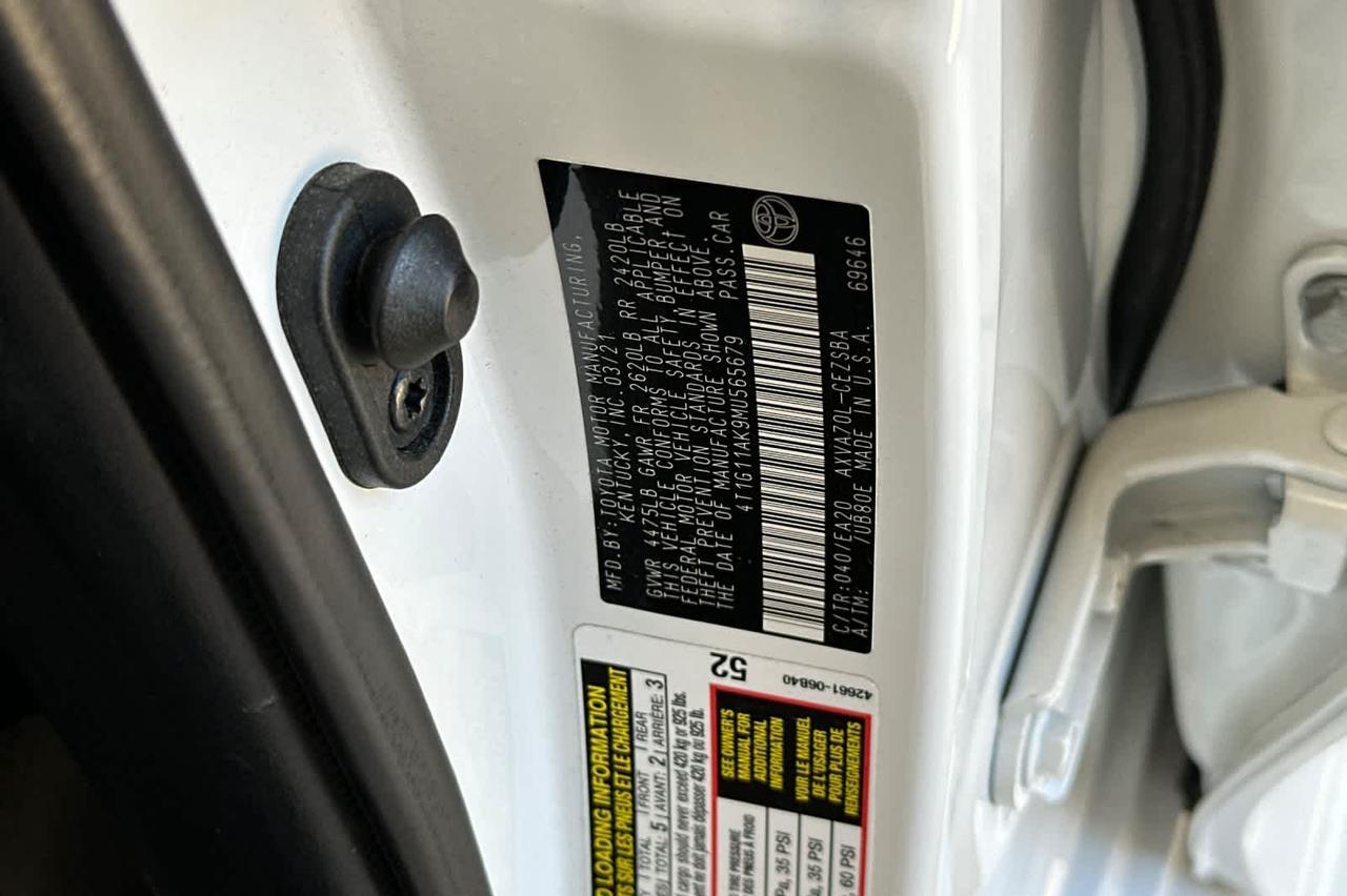 2021 Toyota Camry SE Roseville CA