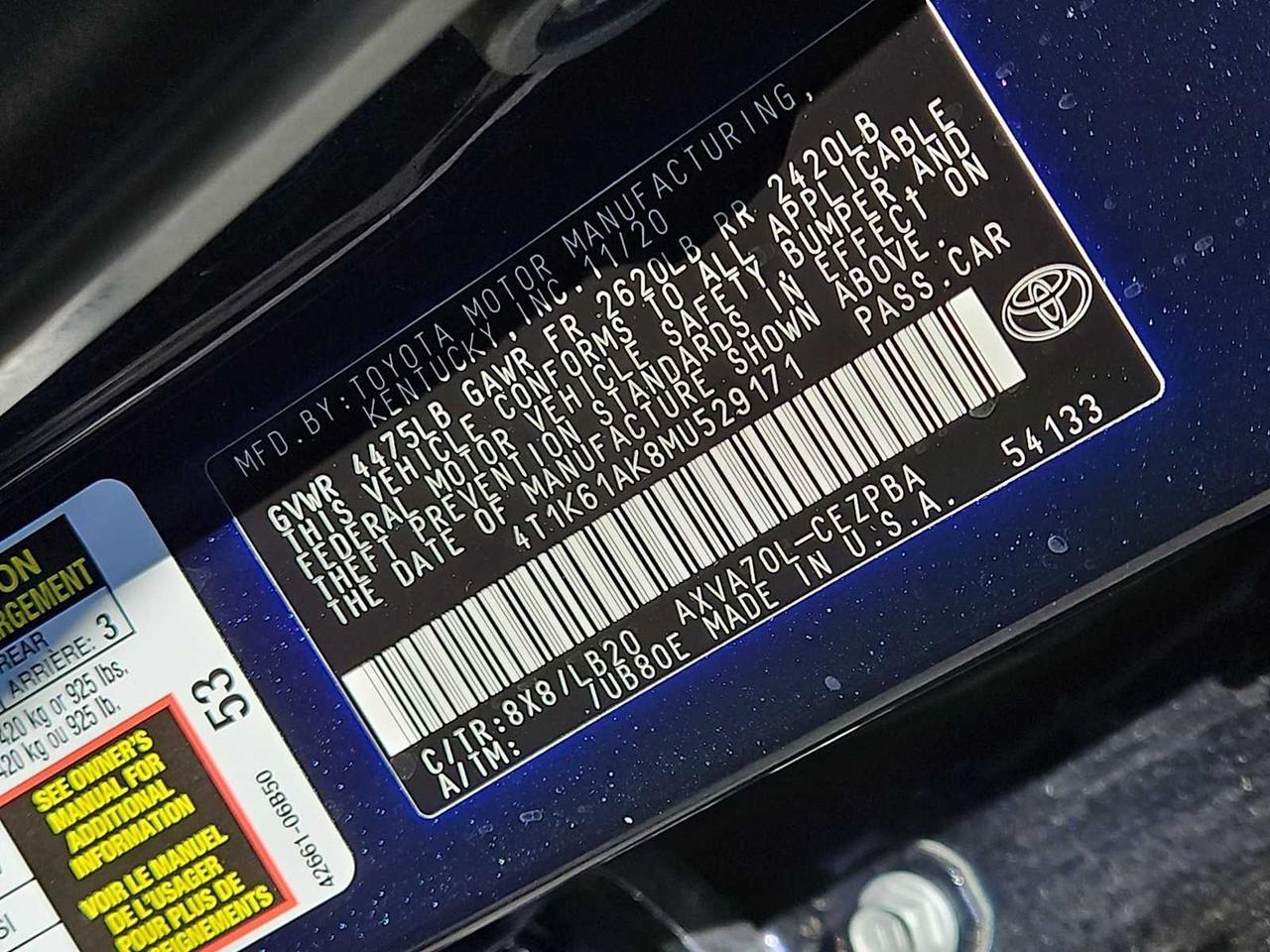 2021 Toyota Camry XSE Irving TX