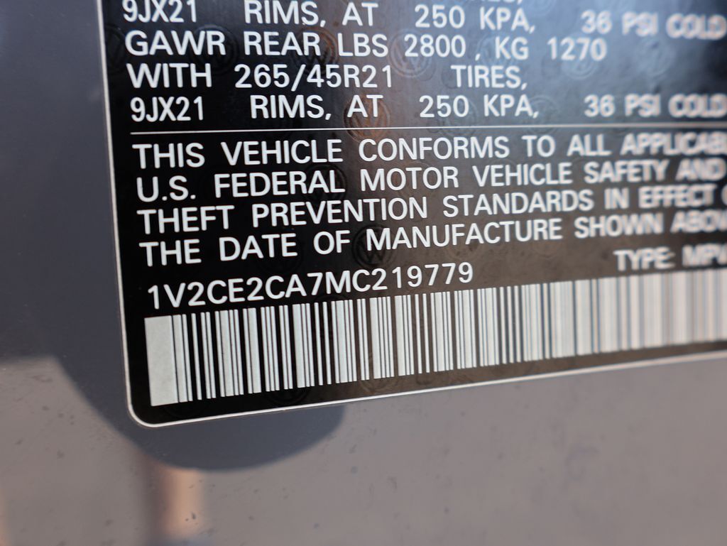 2021 Volkswagen Atlas Cross Sport 3.6L V6 SEL R-Line San Clemente CA