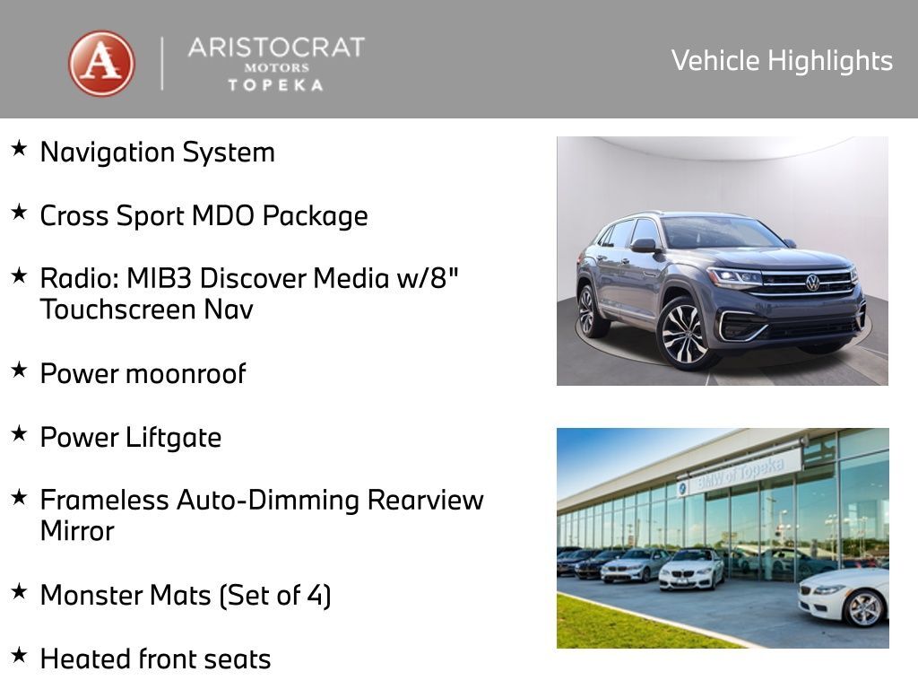 2021 Volkswagen Atlas Cross Sport 3.6L V6 SEL R-Line San Clemente CA