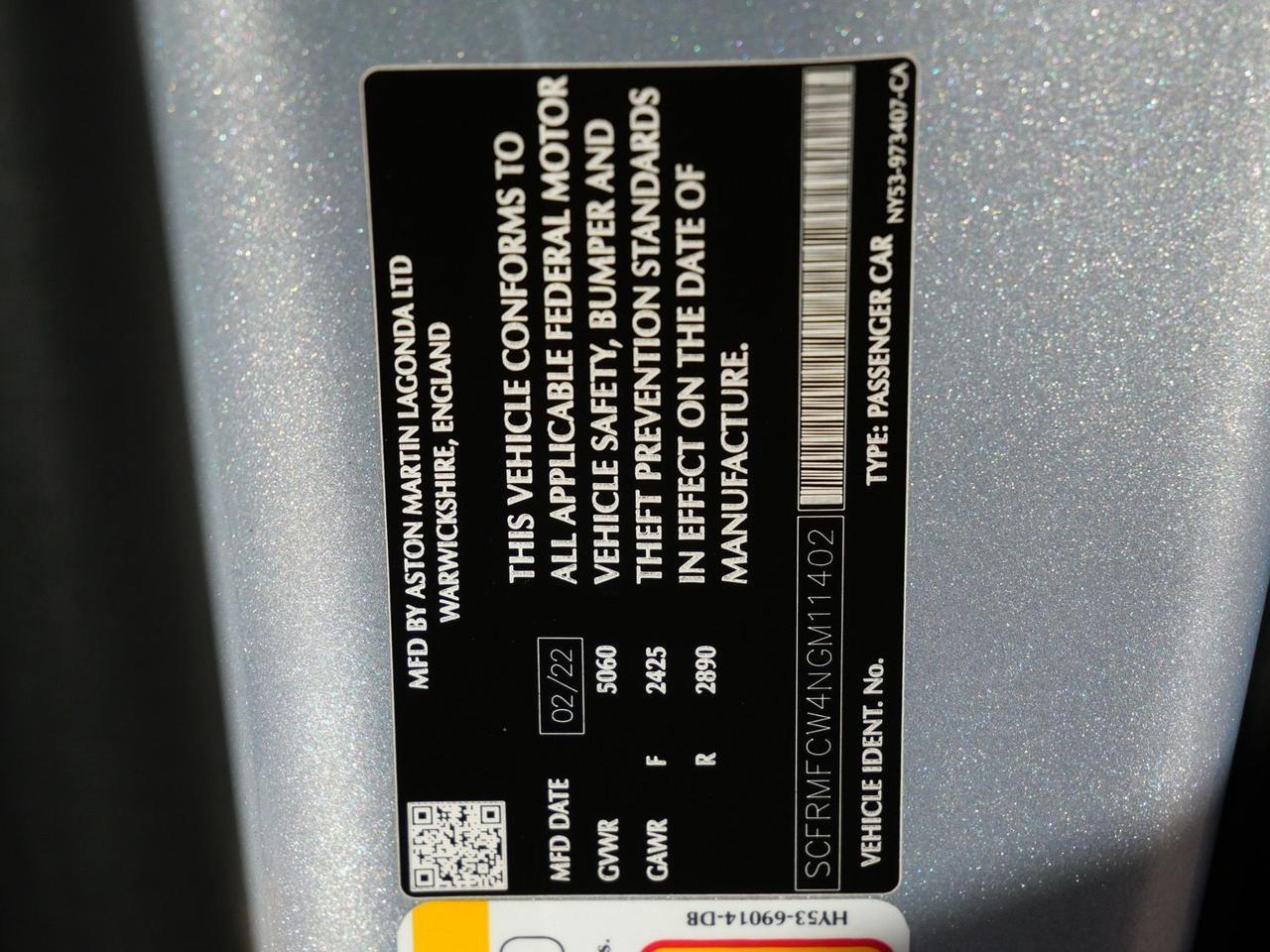 2022 Aston Martin DB11 Volante Volante Lawrence KS