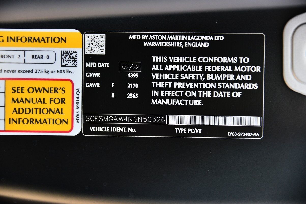2022 Aston Martin Vantage F1 Edition F1 Edition Lawrence KS