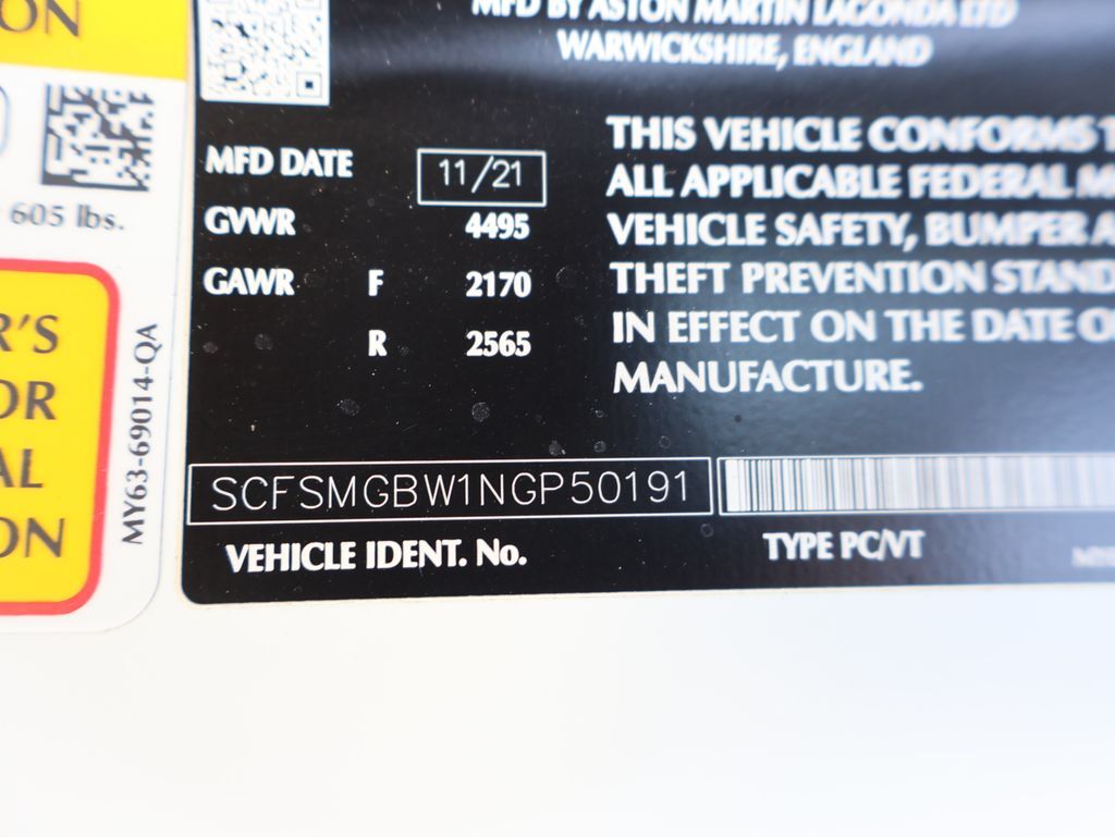 2022 Aston Martin Vantage F1 Edition San Clemente CA