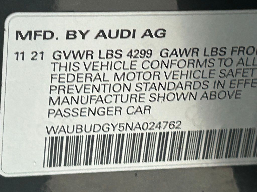 2022 Audi A3 40 Premium Plus Tampa FL