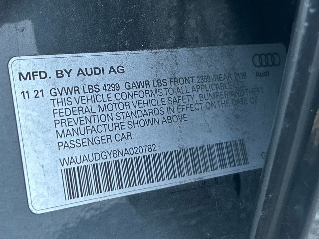 2022 Audi A3 40 Premium Lakeland FL