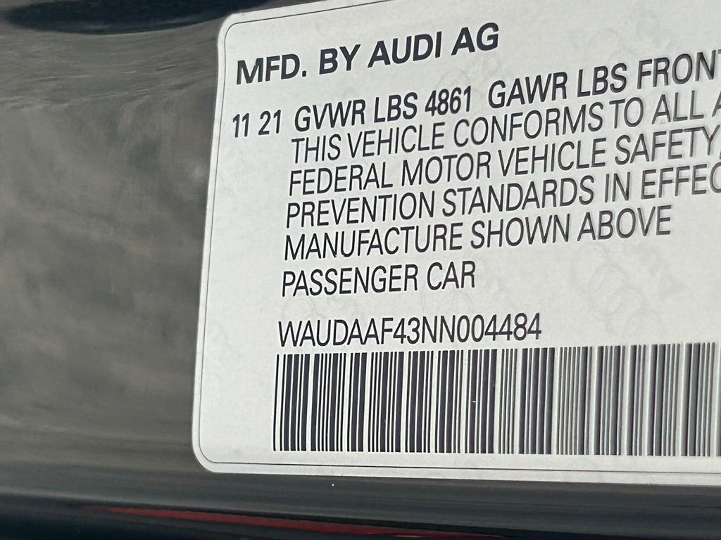 2022 Audi A4 45 S line Premium Tampa FL